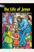 The Life of Jesus Stained Glass Coloring Book