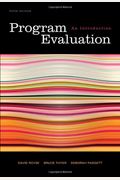 Program Evaluation: An Introduction To An Evidence-Based Approach