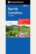 Rand Mcnally Easy To Fold: North Carolina State Laminated Map