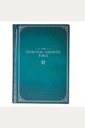 The Spiritual Growth Bible, Study Bible, Nlt - New Living Translation Holy Bible, Hardcover, Teal