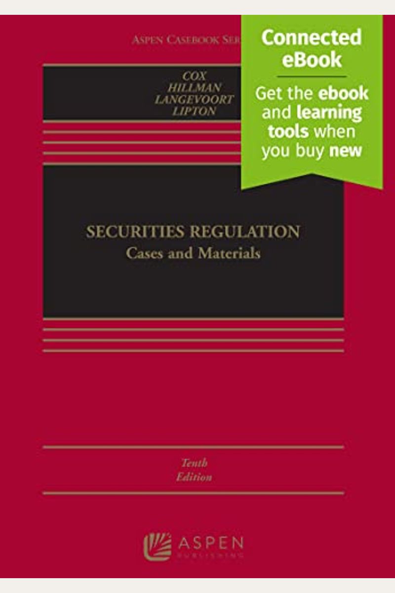 Securities Regulation: Cases And Materials [Connected Ebook]