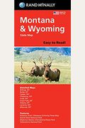 Rand Mcnally Easy To Read Folded Map: Montana/Wyoming State Map