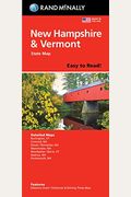 Rand Mcnally Easy To Read Folded Map: New Hampshire, Vermont State Map