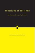 Philosophy As Therapeia