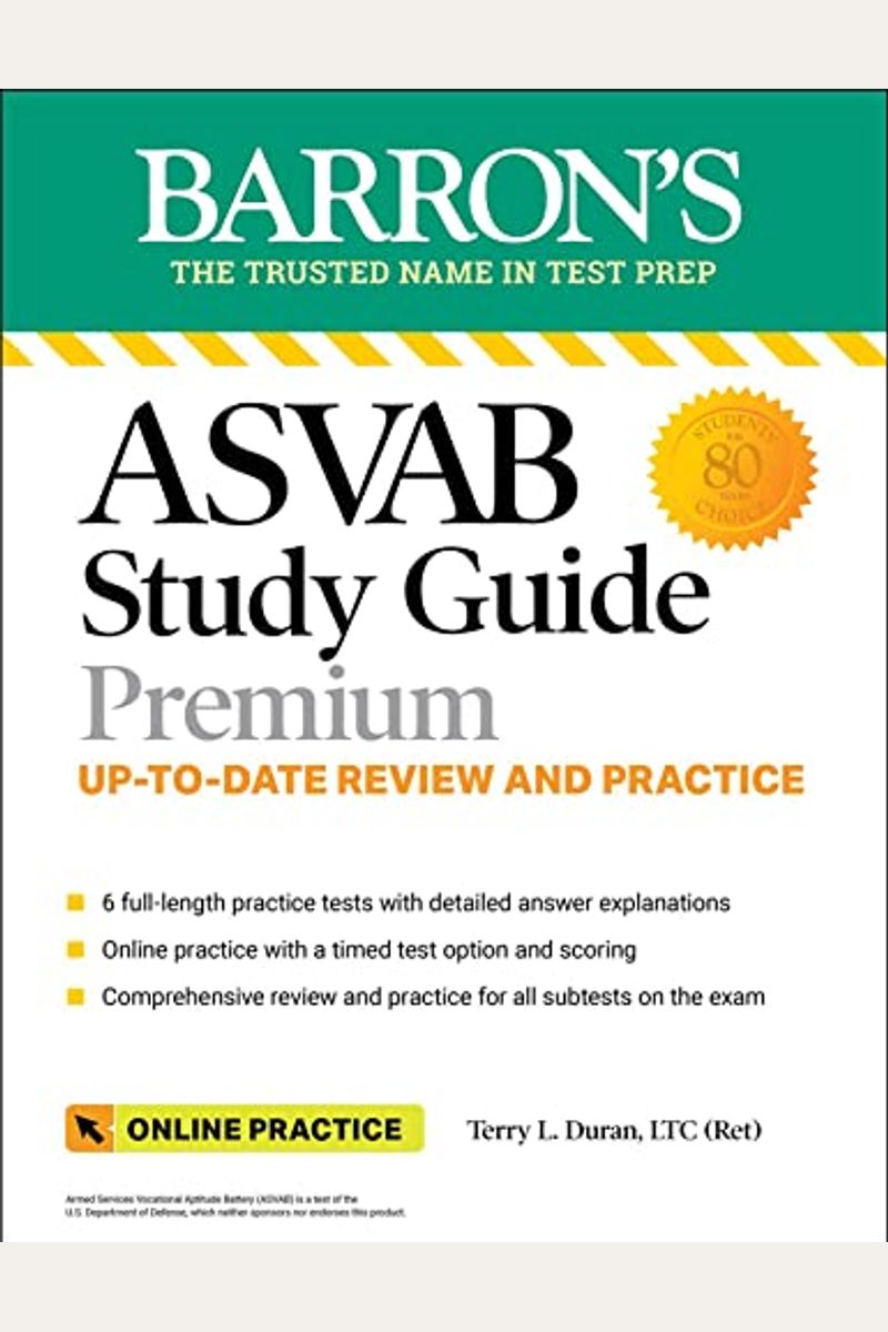 Buy Asvab Study Guide Premium: 6 Practice Tests + Comprehensive Review ...