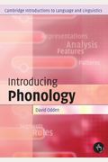 Introducing Phonology (Cambridge Introductions to Language and Linguistics)