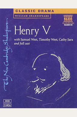 King Henry V Set of 3 Audio Cassettes