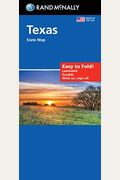 Rand Mcnally Easy To Fold: Texas State Laminated Map