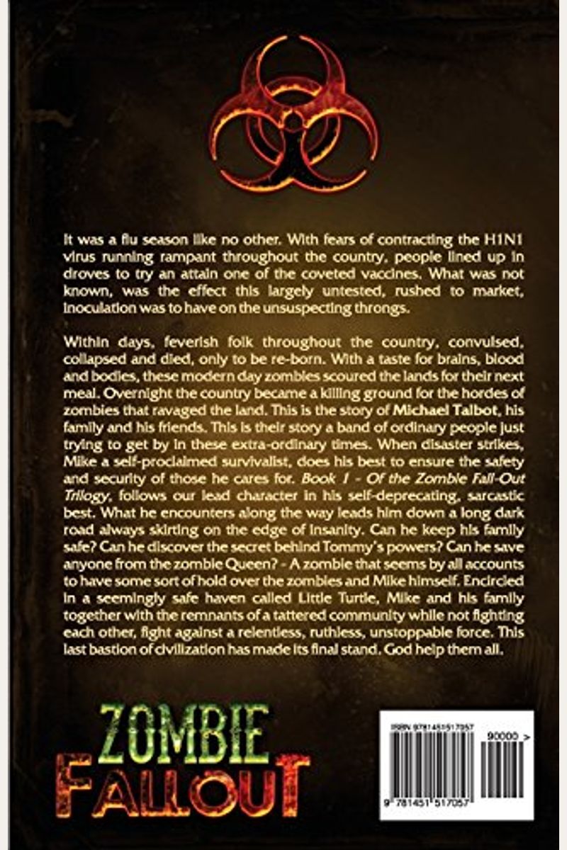 Buy zombie fallout book by mark tufo