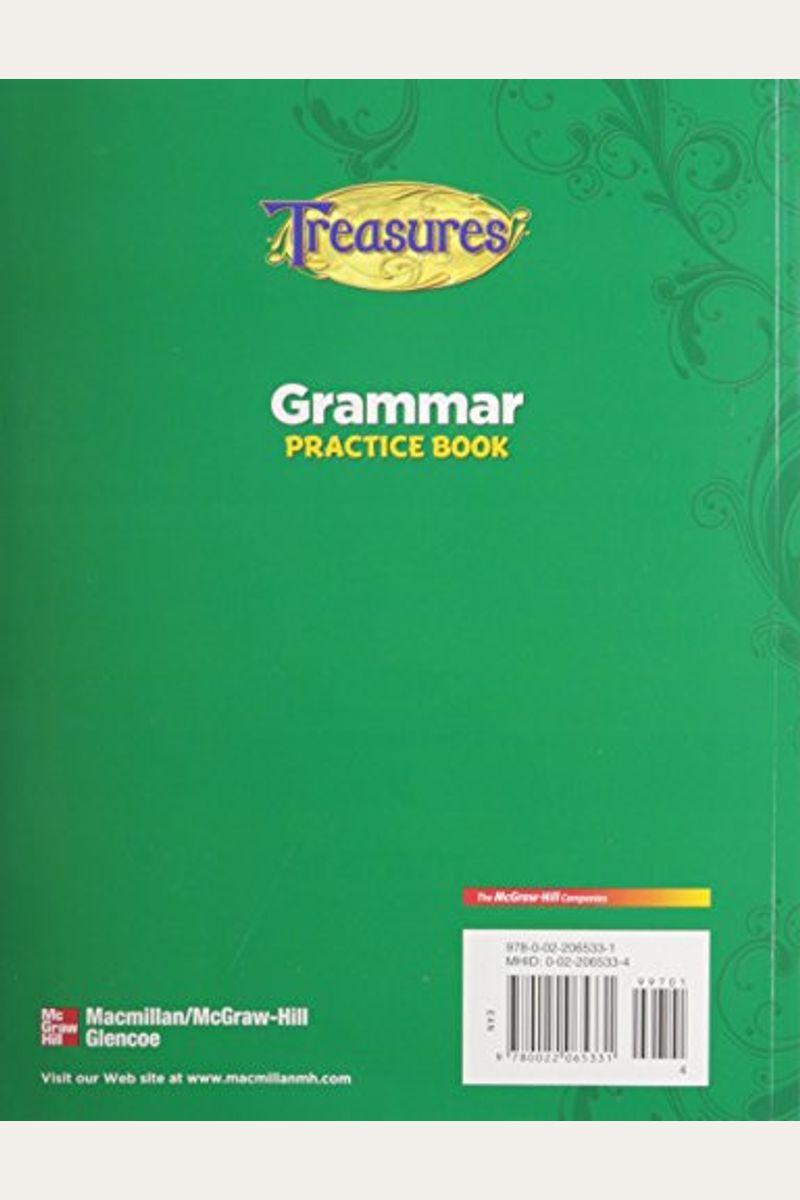 buy-treasures-grammar-practice-book-grade-4-book-by-glencoe