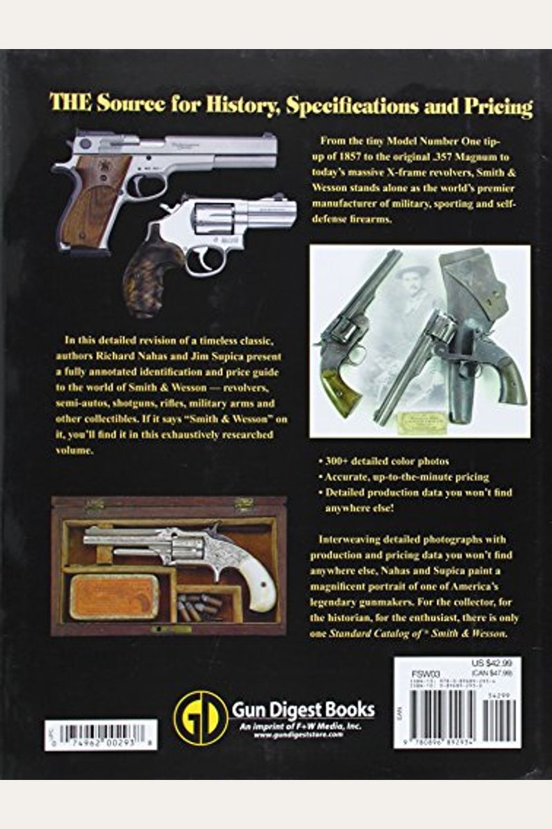 Buy Standard Catalog Of Smith & Wesson Book By Jim Supica