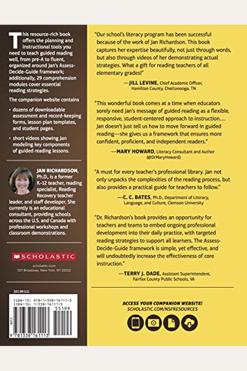 Buy The Next Step Forward In Guided Reading An Assess Decide Guide Buy The Next Step Forward In Guided Reading An Assess Decide Guide