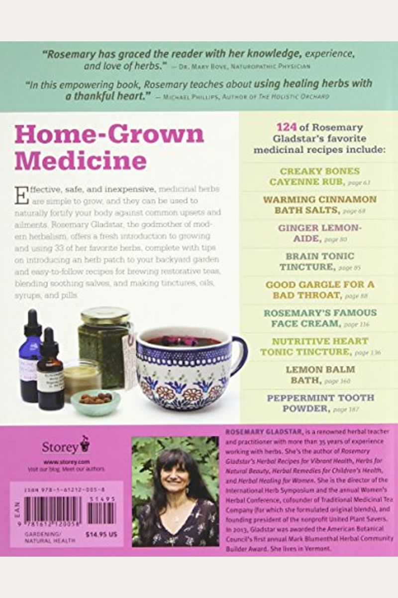 Buy Rosemary Gladstars Medicinal Herbs A Beginners Guide 33 Healing