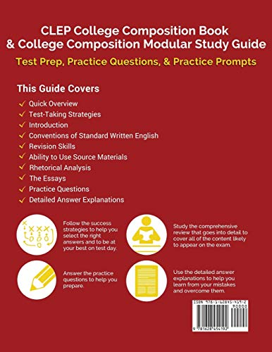 Buy Clep College Composition Book & College Composition Modular Study ...