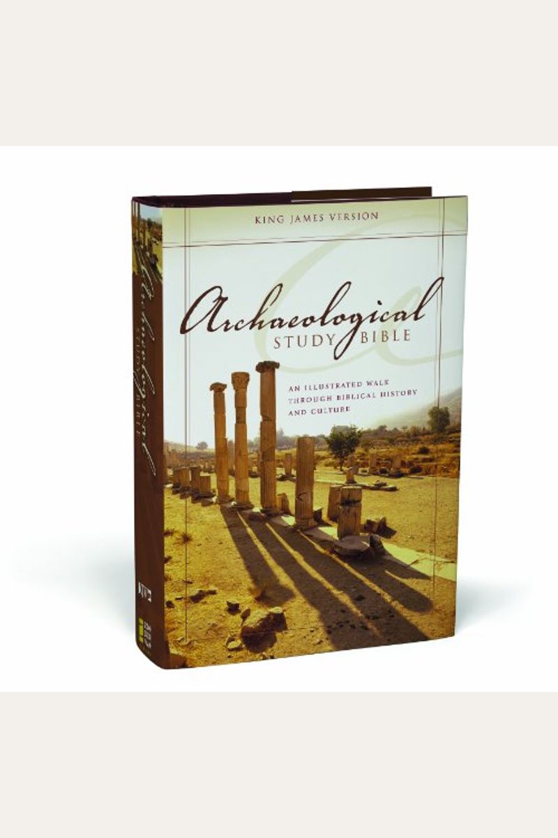 Buy KJV, Archaeological Study Bible, Hardcover An Illustrated Walk