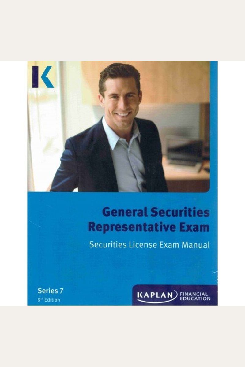 Buy Series 7 General Securities Representative Exam Securities License
