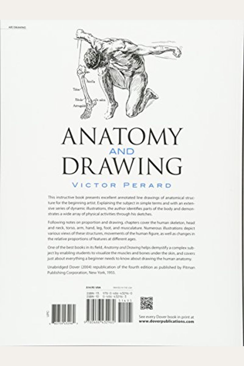 Buy Anatomy And Drawing Book By Victor Perard