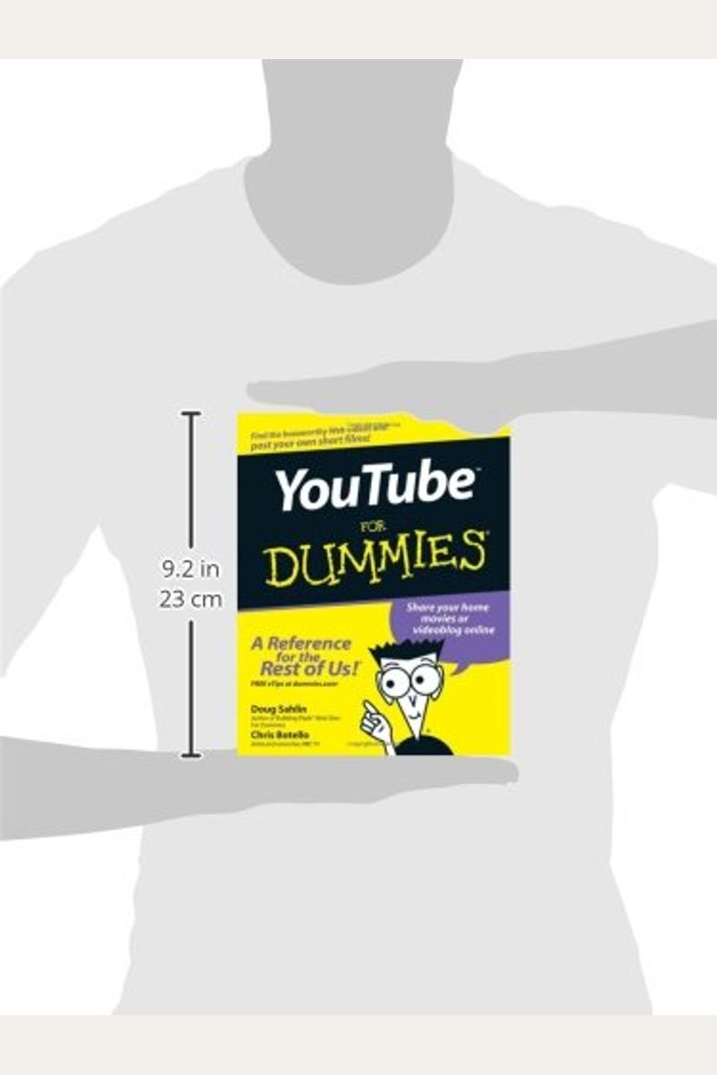 Buy Youtube For Dummies Book