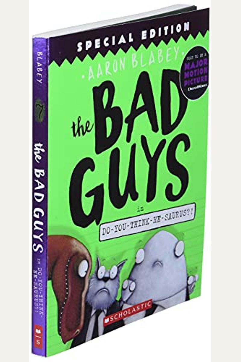 Buy The Bad Guys In Do-You-Think-He-Saurus?!: Special Edition (The Bad ...