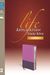 NIV, Life Application Study Bible, Large Print, Imitation Leather, Pink/Purple