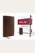 Nkjv, Deluxe Thinline Reference Bible, Genuine Leather, Brown, Red Letter, Comfort Print: Holy Bible, New King James Version