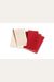 Moleskine Cahier Journal (Set of 3), Pocket, Plain, Cranberry Red, Soft Cover (3.5 X 5.5)