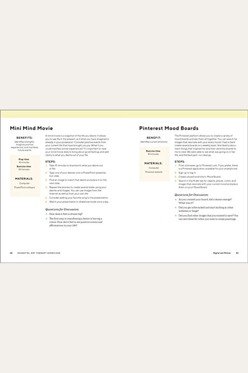 Buy Essential Art Therapy Exercises Effective Techniques To Manage